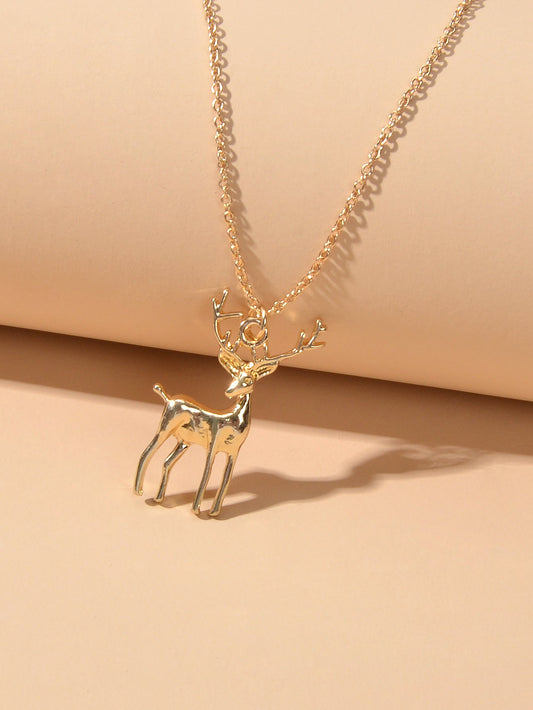 Reindeer Necklace-1