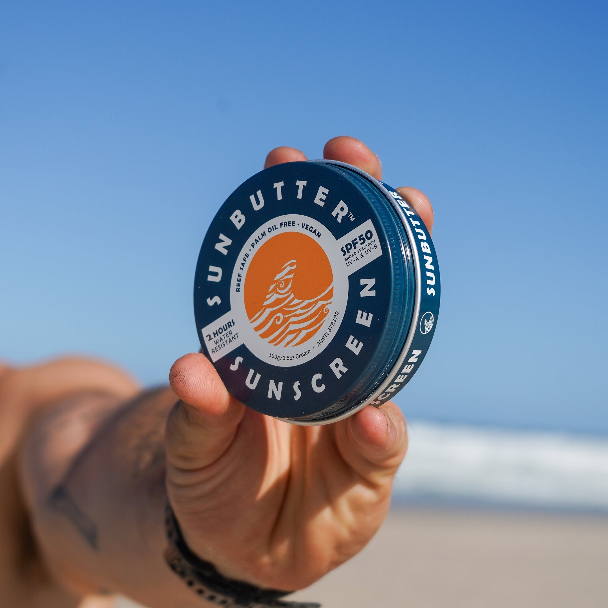 SunButter SPF50 Water Resistant Reef Safe Sunscreen-2
