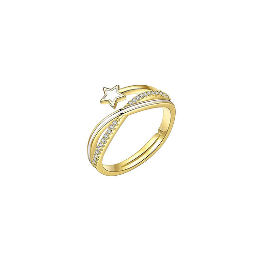 A Guiding Star Gold Ring-0